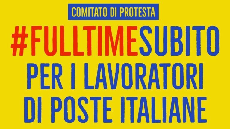 Poste Italiane, sul piede di guerra centinaia di lavoratori part-time: “L’accordo nazionale ci penalizza, qui sono previsti solo 38 passaggi al full-time”