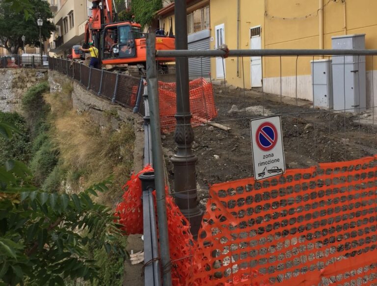 Termini Imerese. Lavori in via Circonvallazione Castello, disagi fino ad agosto