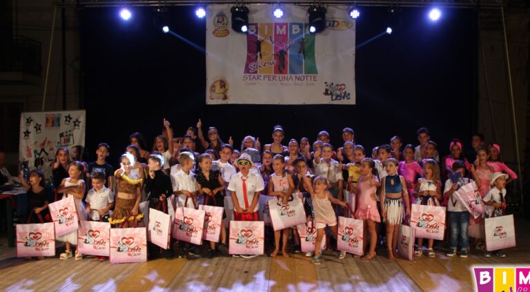 Casteldaccia, finale regionale del Concorso “BimboVipShow”