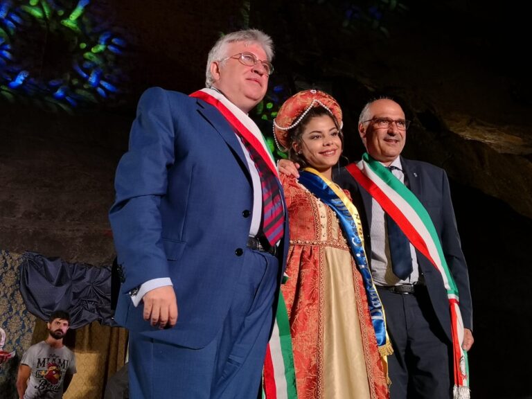 E’ Gaia Rigatuso del comune di Gangi la Dama dei Castelli di Sicilia 2018