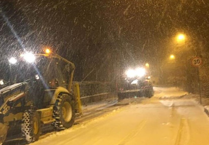 Nucleo interforze per emergenza neve. Moltissimi interventi nel Comprensorio