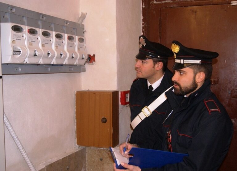 Ciminna, furto di energia elettrica. I Carabinieri arrestano due persone