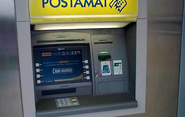 Alia, uno sportello automatico di nuova generazione installato nell’ufficio postale di via Vittorio Emanuele