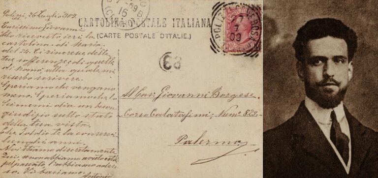 Polizzi Generosa, due lettere inedite datate luglio 1909 indirizzate a Giovanni Borgese