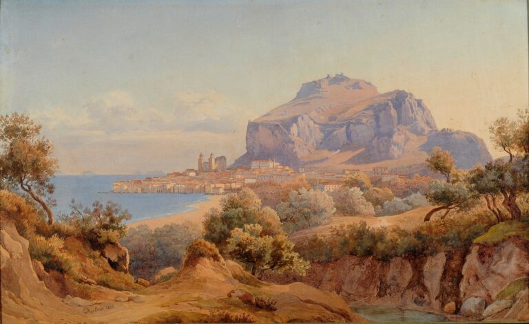 La veduta di Cefalù del Duclére andrà al Museo Mandralisca: bell’esempio di cittadinanza attiva e di partecipazione