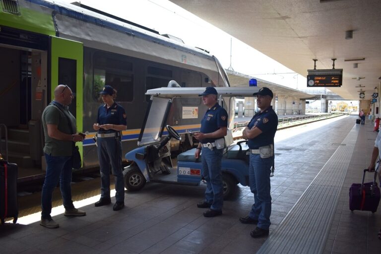 Operazione “Rail Safe Day”: controlli in 111 stazioni siciliane per prevenire gli incidenti causati da comportamenti scorretti