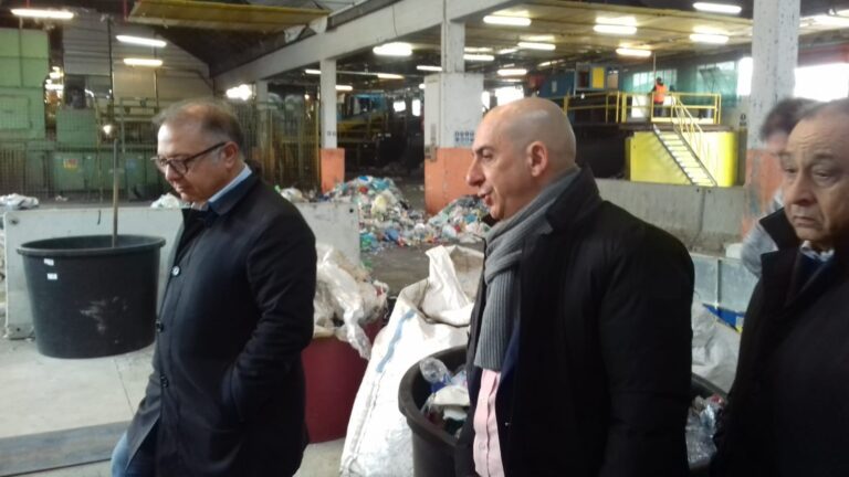 Differenziata: Regione Siciliana visita impianti Ecorek di Termini Imerese
