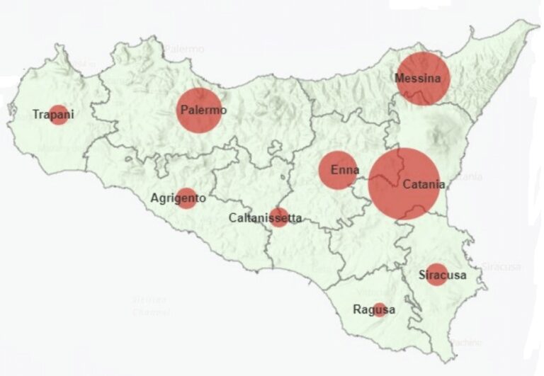 Coronavirus, tornano a crescere i contagi in Sicilia: (ieri +62, oggi + 73)
