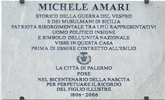 Michele Amari, lo Storico della guerra del Vespro
