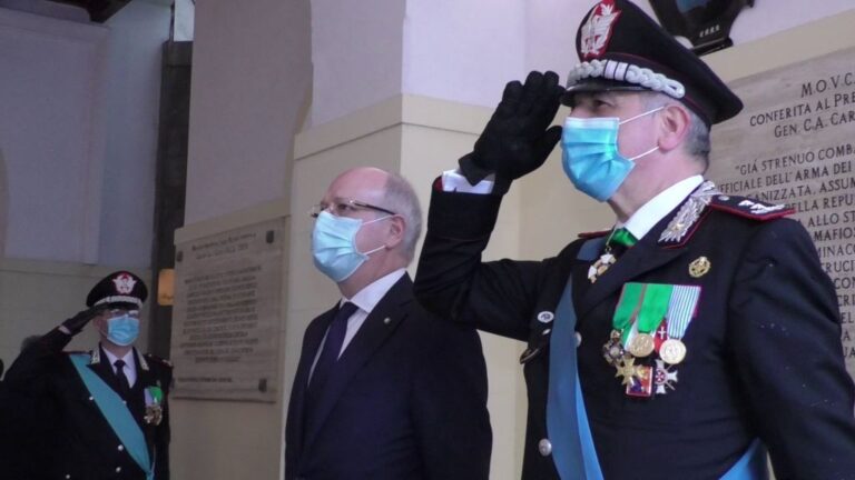 206° annuale di fondazione dell’Arma dei Carabinieri: assegnati riconoscimenti anche a tre militari delle Stazioni di Termini Imerese e Caltavuturo