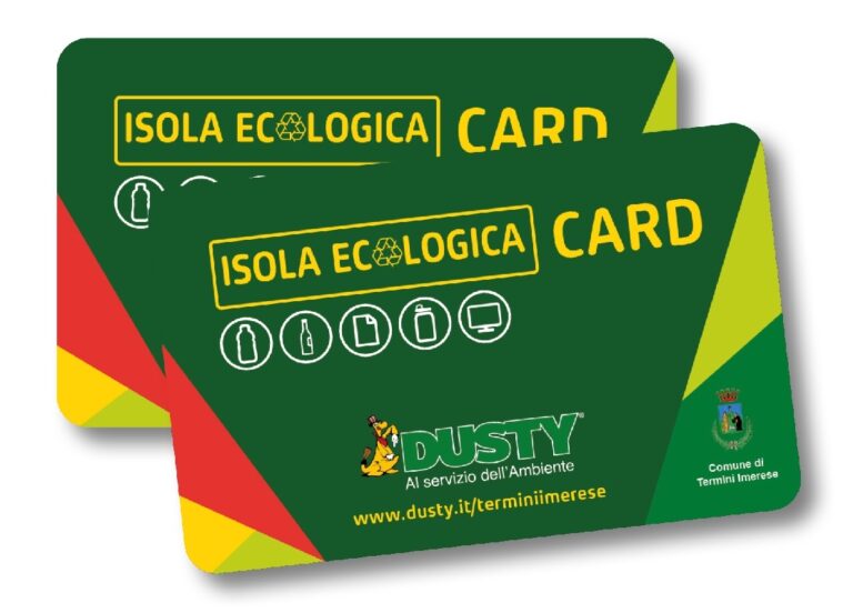 Termini Imerese, accesso Isole ecologiche fisse: dal 6 agosto Dusty avvia la distribuzione delle cards