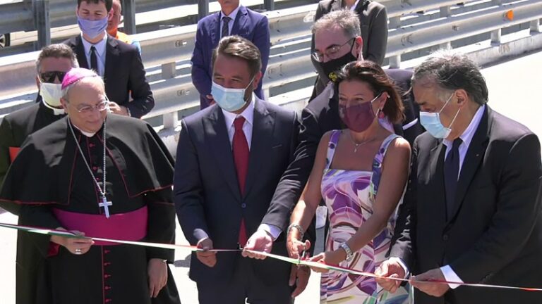 A19. Riaperto al traffico, dopo un attesa durata 5 anni, il viadotto Imera. La Regione non partecipa all’inaugurazione e polemizza