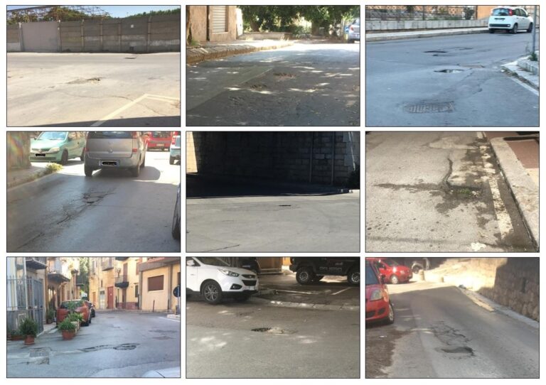 Termini Imerese, la città delle buche