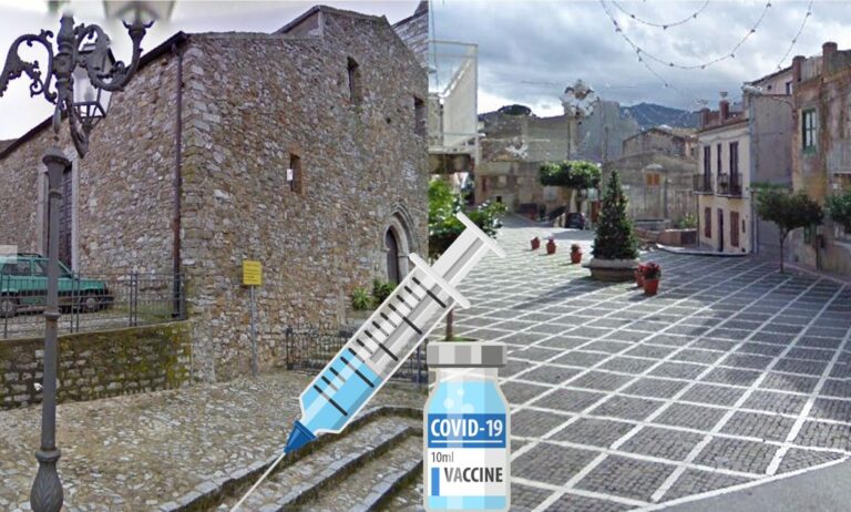 Covid, vaccinazione di massa nei piccoli Comuni montani di Scillato e Sclafani Bagni. Apre domenica il Centro di Cefalù