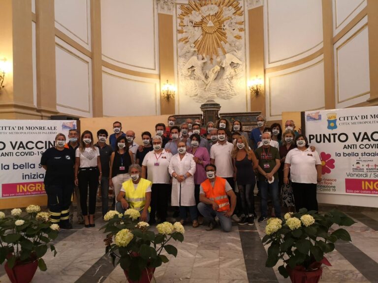 Vaccini: 2.703 vaccinazioni nel weekend a Castellana, Polizzi Generosa, Gangi e Monreale