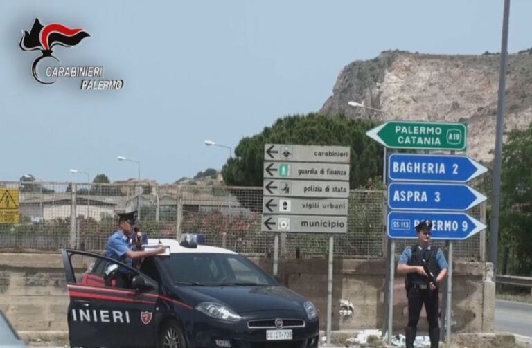 Mafia, 8 fermi nella “famiglia” di Bagheria: scongiurato un omicidio