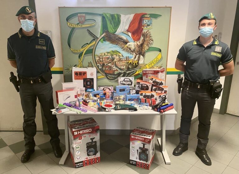 Sequestri da parte della Guardia di Finanza tra articoli non sicuri e sigarette di contrabbando