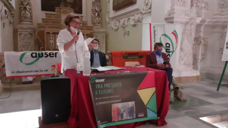 Silvana  Bova riconfermata presidente Auser Termini Imerese Cefalù Madonie