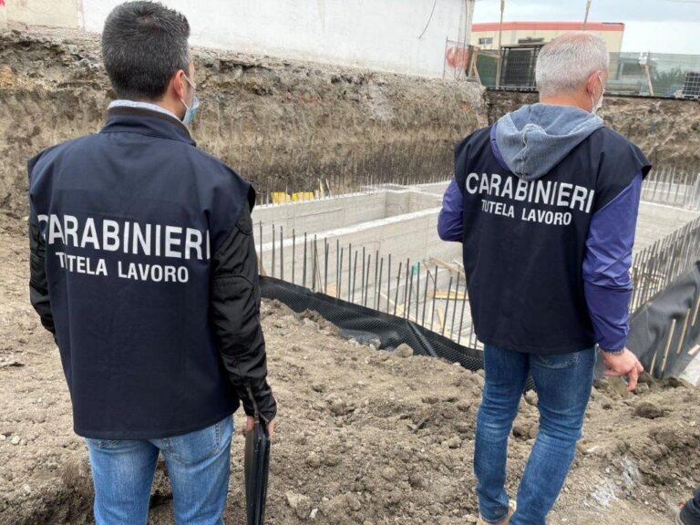 Controlli sicurezza e tutela lavoro nei cantieri, ispezione dei carabinieri anche a Caccamo