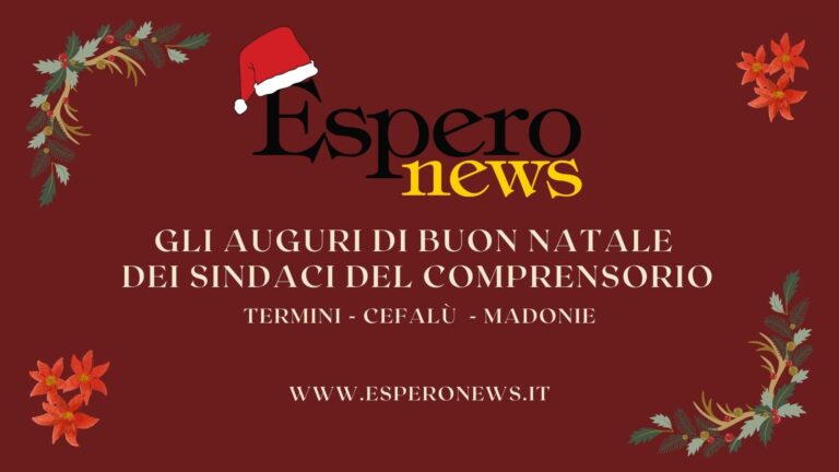 Natale 2021: gli auguri dei sindaci del Comprensorio in esclusiva su Esperonews – VIDEO