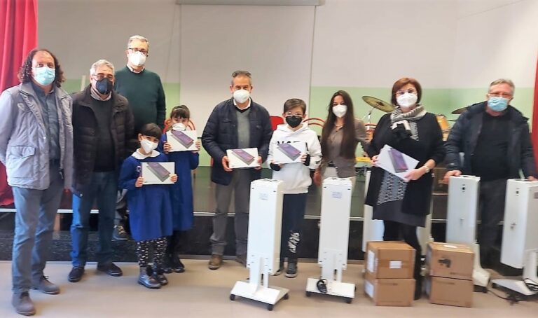 Covid: Petralia Soprana, Comune dona Tablet e sanificatori d’aria all’Istituto Comprensivo