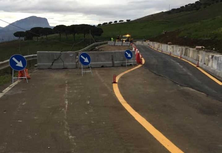 Riaperta al traffico con senso unico alternato la strada Cerda – Caltavuturo