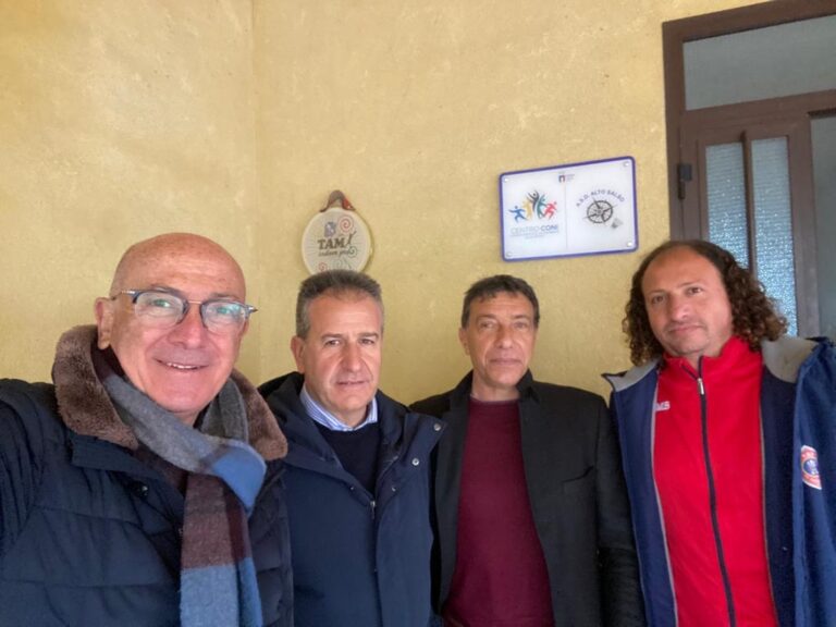 Petralia Soprana, inaugurato centro CONI per avviamento allo sport