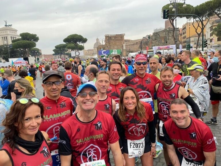 Termini Imerese, ASD Marathon & Bike alla maratona di Roma 