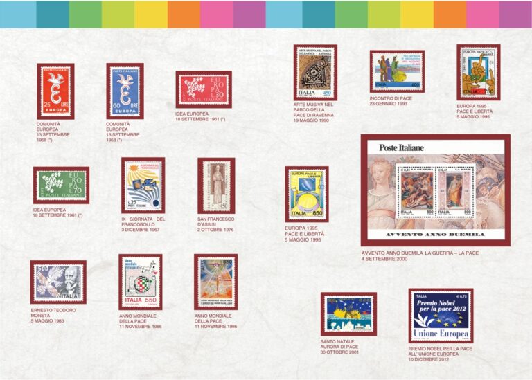 Negli uffici postali di Termini Imerese e Cefalù cartella filatelica dedicata alla pace