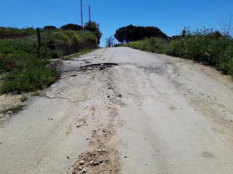 Frane, arrivano i finanziamenti per completare la strada Valledolmo – Vallelunga