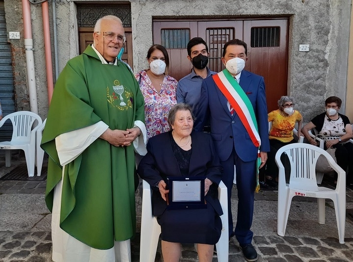 San Mauro Castelverde, Concetta Daino compie 100 anni