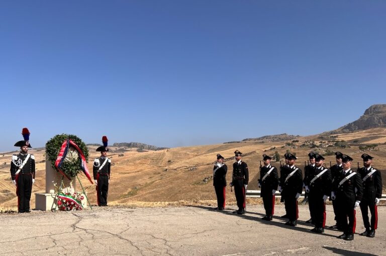 Ciminna, 63° anniversario dell’uccisione del Carabiniere Scelto Clemente Bovi