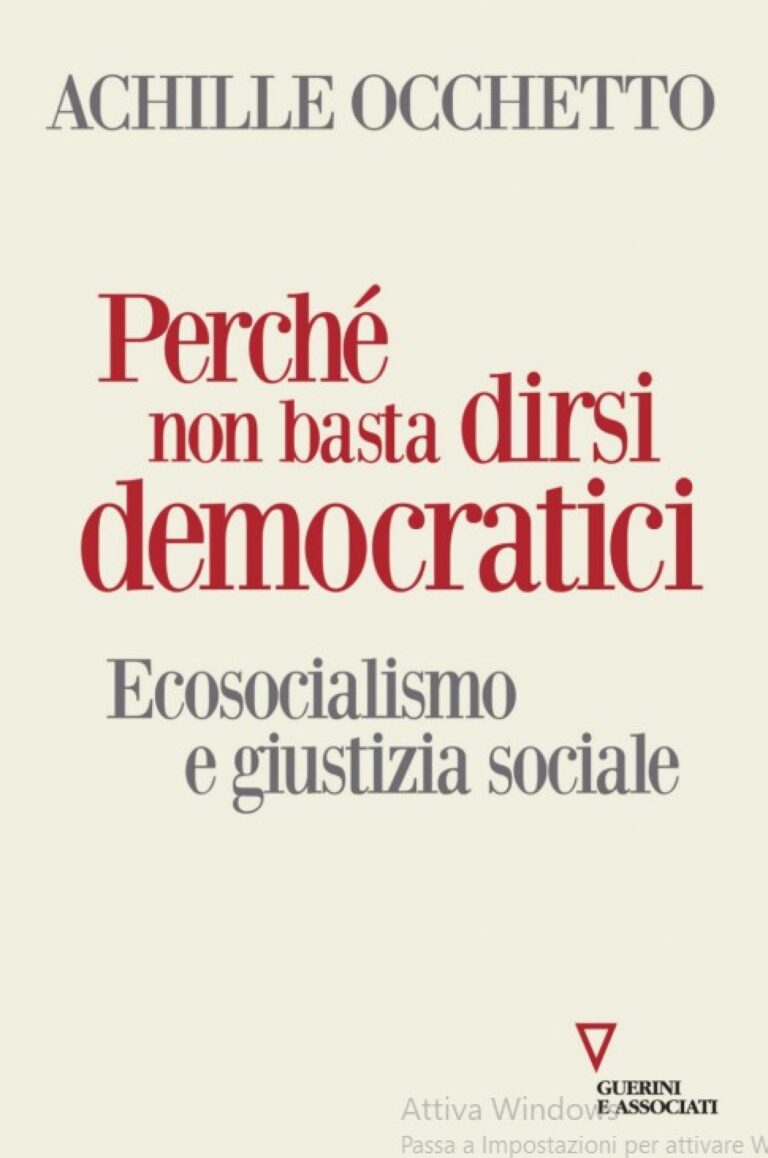 Cefalù, “Perché’ non basta dirsi democratici”: si presenta il libro di Achille Occhetto