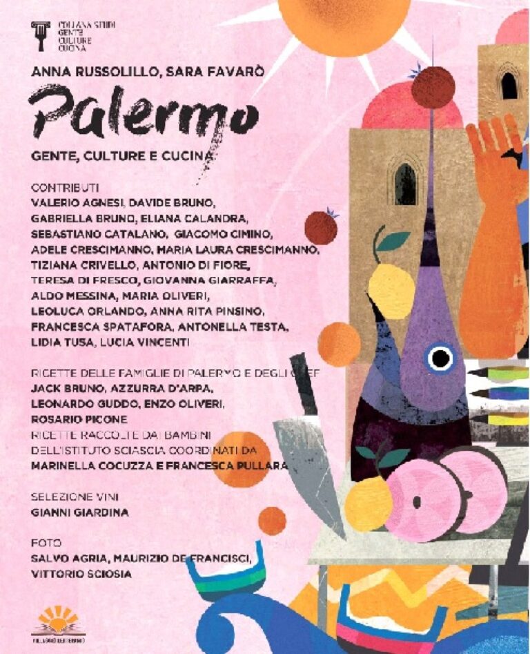 “Palermo. Gente, cultura e cucina”, si presenta antologia curata da Anna Russolillo e Sara Favarò