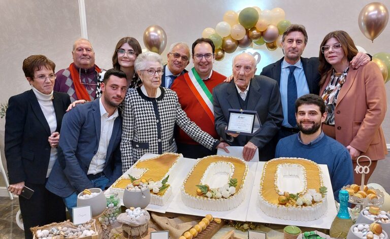 Gangi, festeggiati i 100 anni di nonno Nino