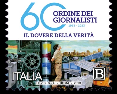 Poste Italiane: emissione francobollo Ordine dei Giornalisti disponibile anche in provincia di Palermo