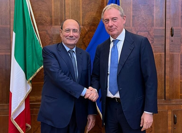 Incontro Presidente Schifani Ministro Urso: tra i temi affrontati il rilancio di Termini Imerese