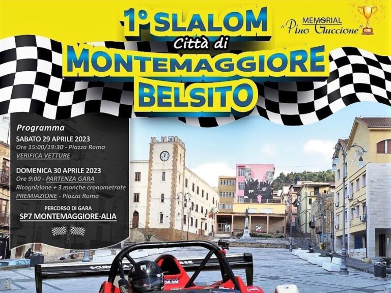 A Montemaggiore Belsito arriva il rally, il 30 aprile si corre il 1° Slalom