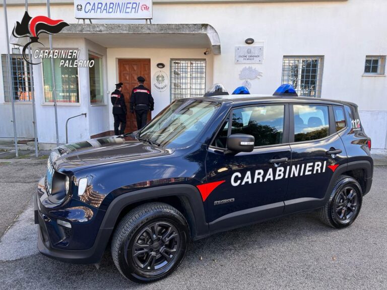 Evade dai dimiciliari a Ventimiglia di Sicilia: giovane 28enne arrestata dai carabinieri, operazioni anche a Casteldaccia e Ficarazzi