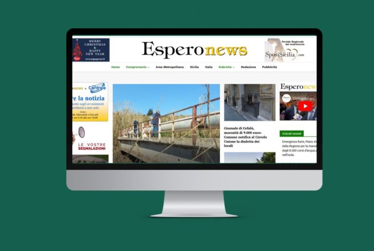 Esperonews cambia grafica: nuovo sito, stessa identità