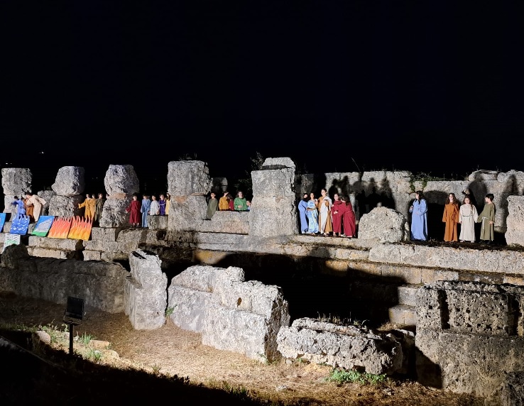 Gli alunni di Lascari portano il teatro al Tempio di Himera