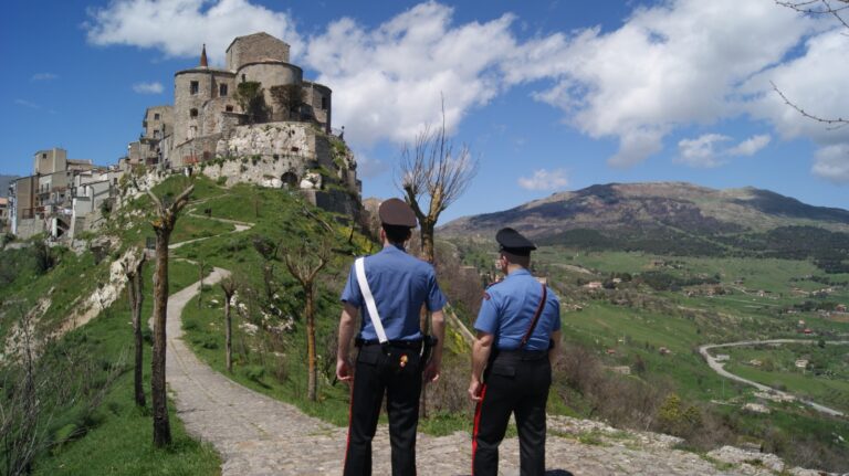 Il buongiorno sui social ufficiali dell’Arma dei Carabinieri da Petralia Soprana