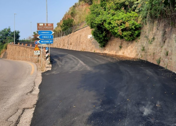 Cefalù, manutenzione stradale: completati i lavori a Sant’Ambrogio