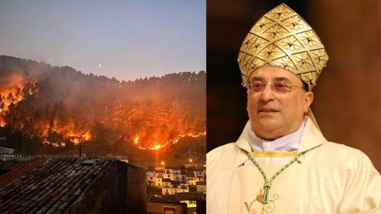 Incendi sulle Madonie, il Vescovo di Cefalù: “Occorre organizzare una protesta generale”