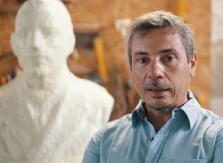 A Gangi una rievocazione storica della Sagra della spiga con la scultura di Giacomo Rizzo