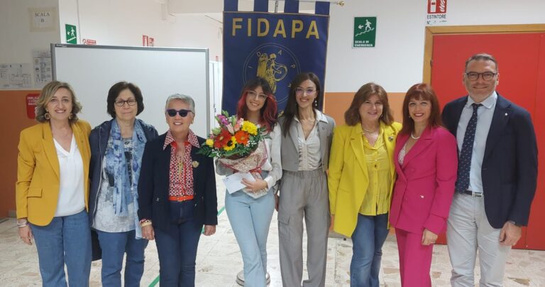Termini Imerese: la F.I.D.A.P.A. assegna la Borsa di Studio “Nina Santino” ad Angelica Virga