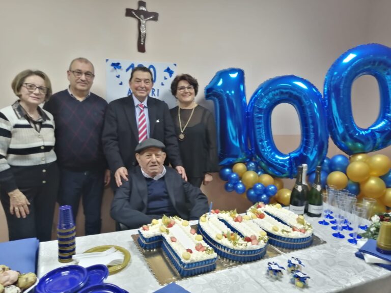 San Mauro Castelverde: 100 candeline per lo “Zio Ciccio” Manzone