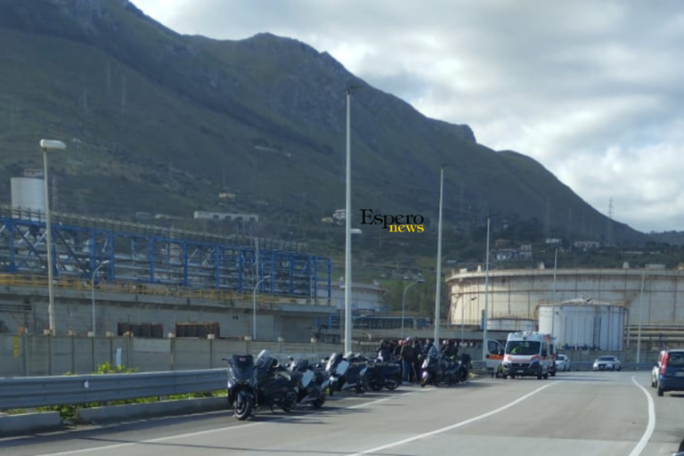 Incidente mortale nella zona industriale di Termini Imerese, morto un motociclista palermitano