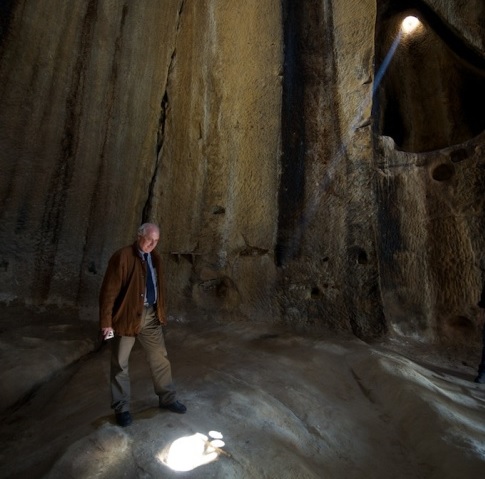 Il “rituale” della luce alla Gurfa di Alia