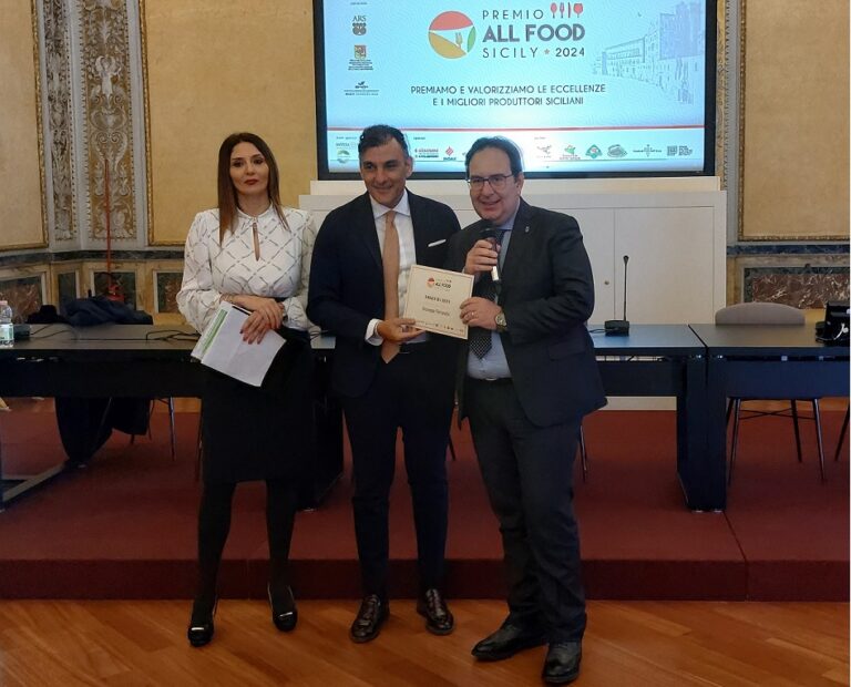 Gangi, a Giuseppe Ferrarello il premio di All Food Sicily 2024 “Sindaco del Gusto”